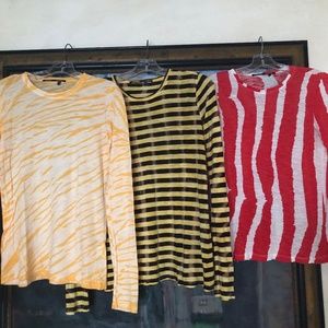 PROENZA SCHOULER TEE SHIRTS  LOT OF 3 SIZE XS
